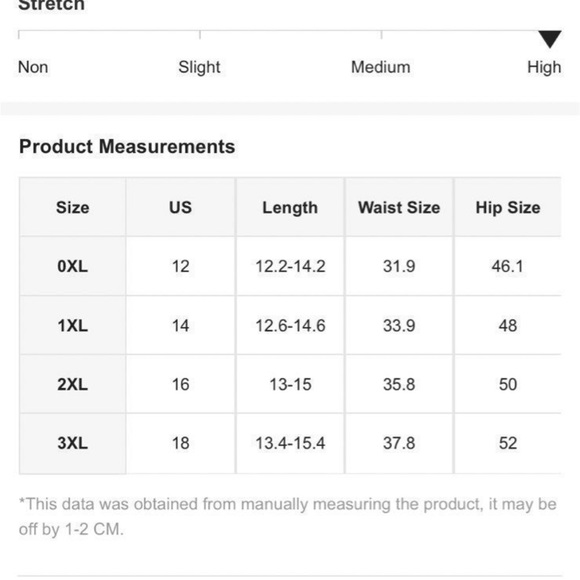 Plus Size Shorts 1X - Picture 9 of 9